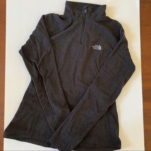 North face black pullover sweater